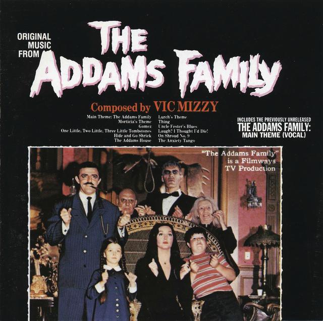 Album cover art for The Addams Family (original Music From The T.v. Show)