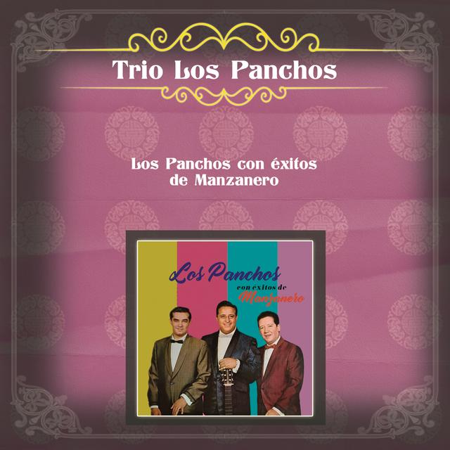 Album cover art for Los Panchos Con Éxitos de Manzanero