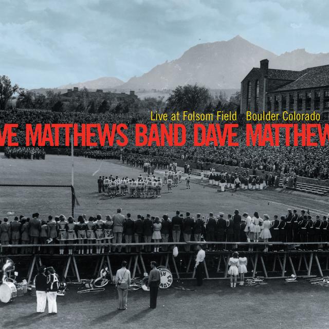 Album cover art for Live at Folsom Field Boulder Colorado