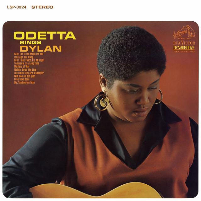 Album cover art for Odetta Sings Dylan