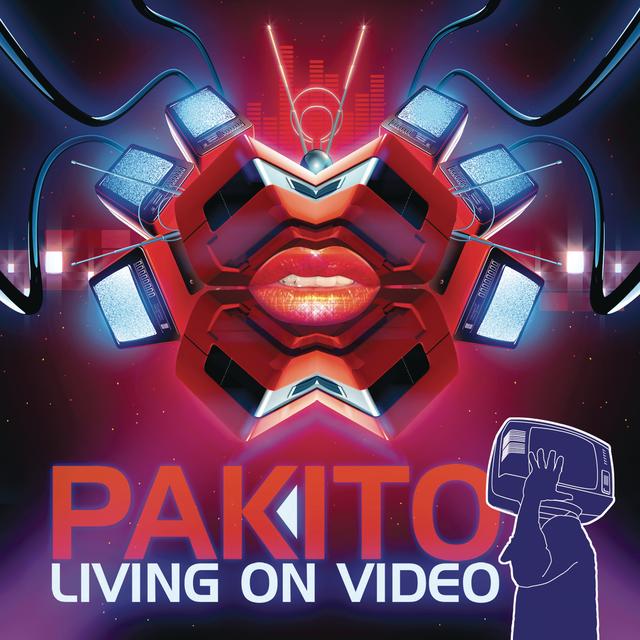 Album cover art for Living On Video