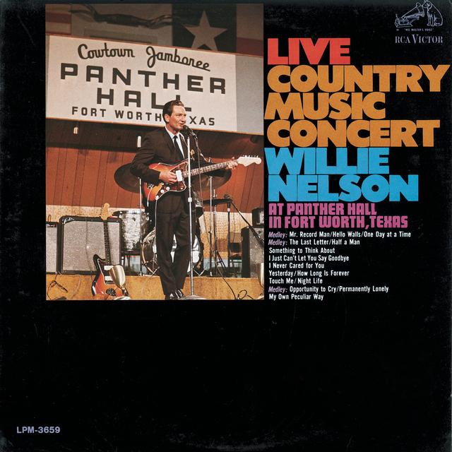 Album cover art for Live Country Music Concert