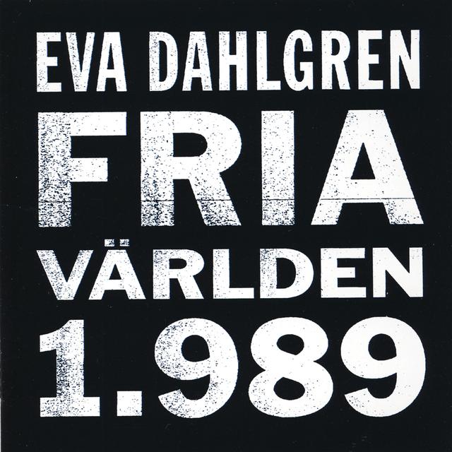 Album cover art for Fria världen 1.989